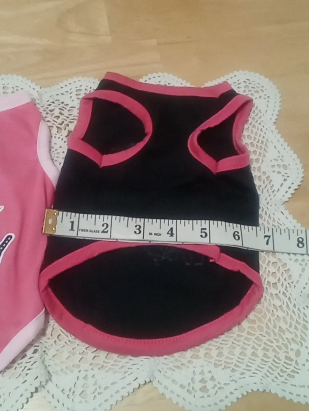 Two nwot female doggie shirts, for teeny tiny dog